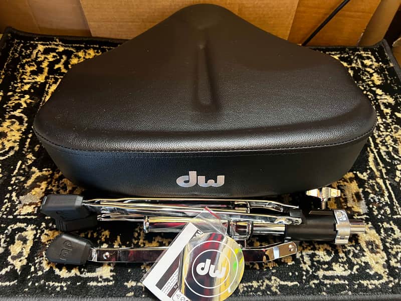 DW DWCP9120M 9000 Series Heavy Duty Tractor Seat Drum Throne - Chrome image 1
