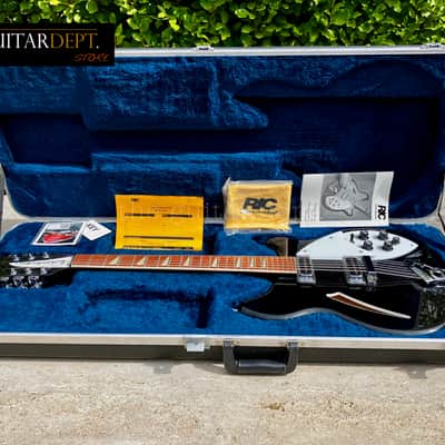 ♚TIMEWARP♚Vintage 1998 Rickenbacker 360-12 String♚JetGlo♚330♚£120 SETUP♚24 FRET! image 2