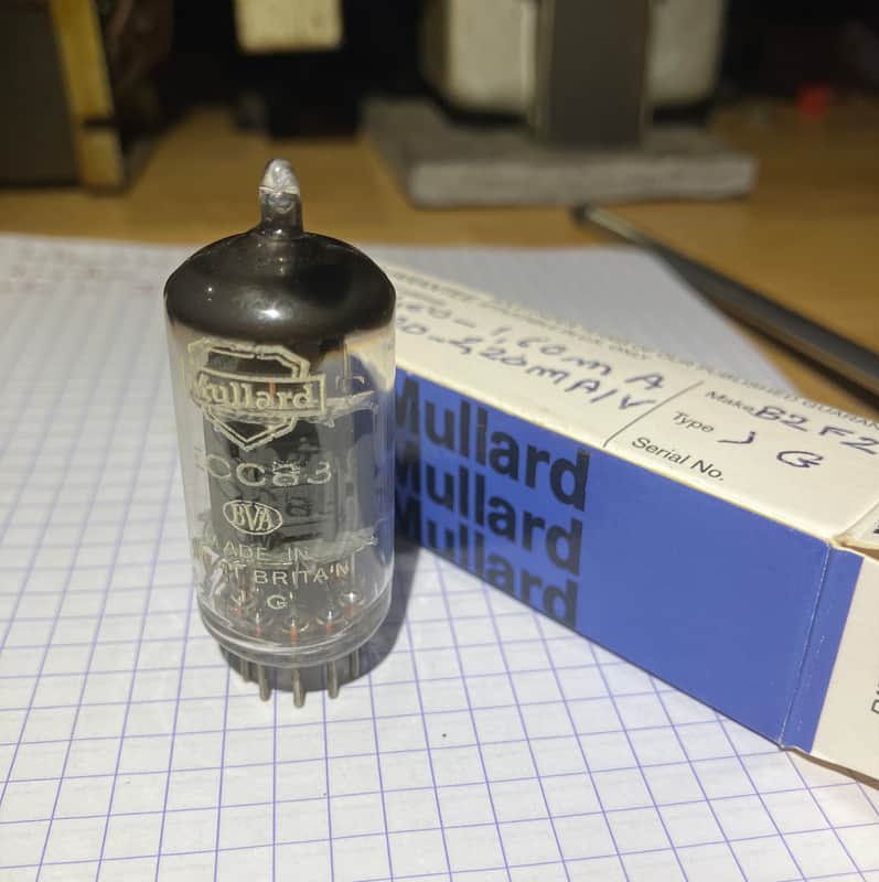 Mullard ECC83 1962 NOS image 1