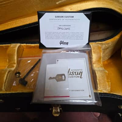 2023 Gibson Custom Shop 1960 Hummingbird Fixed Bridge VOS Heritage (Pre-Owned) - Cherry Sunburst w/case image 23
