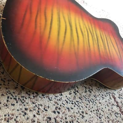 ‘81 Orfeus Gypson vintage Jazz hollowbody guitar image 17