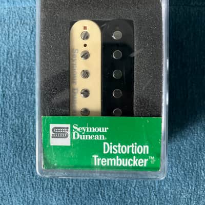 Seymour Duncan TB-6 Duncan Distortion Bridge Trembucker 2010s - Zebra image 1