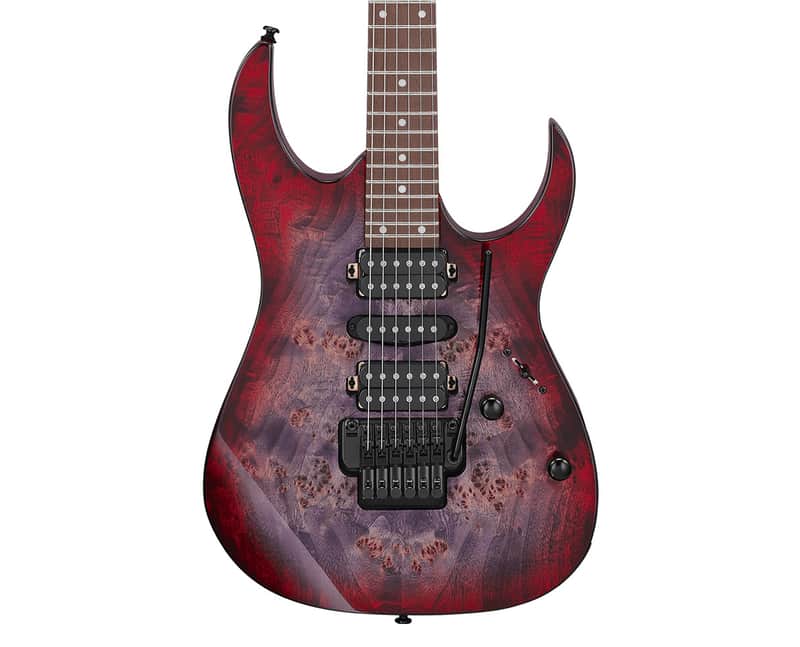 Used Ibanez RG470PBREB RG Standard Electric Guitar - Red Eclipse Burst image 1