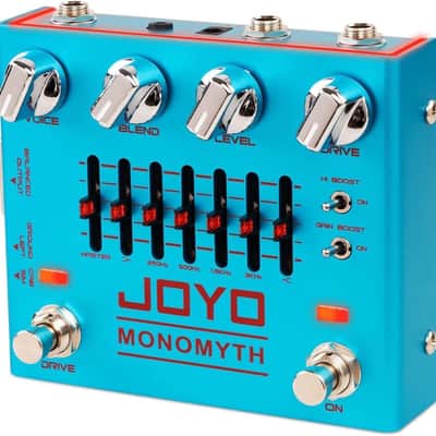 Brand New Joyo R-26 Bass Guitar Pedals Overdrive Amp Simulator Effect Pedal EQ Noise Reduction w/Free 9v Power Supply image 2
