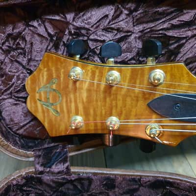 2006 American Archtop Dale Unger American Collector Spruce Maple Hollow Guitar image 8