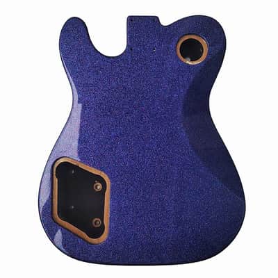 Metallic Blue Alder Telecaster Tele Style Guitar Body image 4