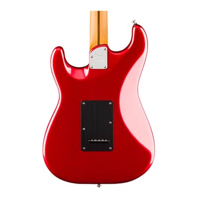 Used Fender American Ultra II Stratocaster HSS - Sinister Red w/Maple FB image 7
