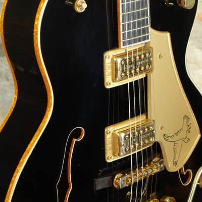 GRETSCH G7593 Black Falcon with Bigsby - Made in Japan 2003 - Black image 11