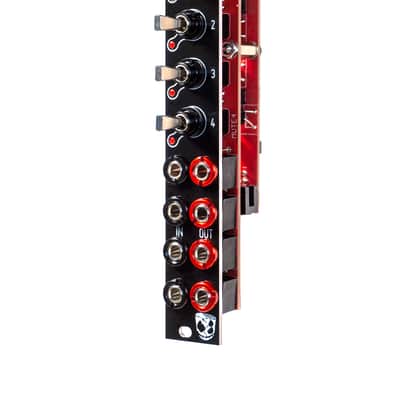 DivKid/Befaco Mutes mk2 3U with Alternate 1U Panel image 3
