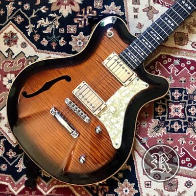 Framus Tennessee Custom 2003 AAAA Flamed Maple Mahogany Ovangkol Seymour Duncan image 1