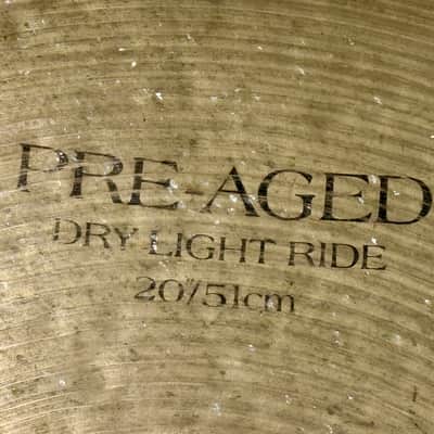 20" Zildjian K PRE-AGED DRY LIGHT Ride 2195g image 2