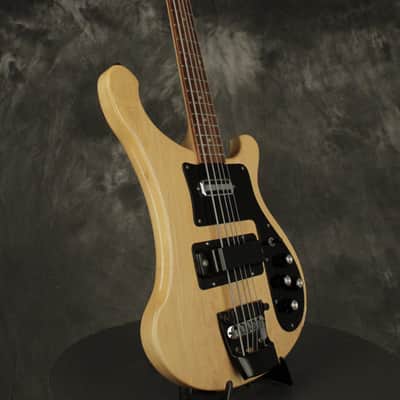 Rickenbacker 4003S/5 string Bass w/BLACK hardware 1990 Mapleglo image 7