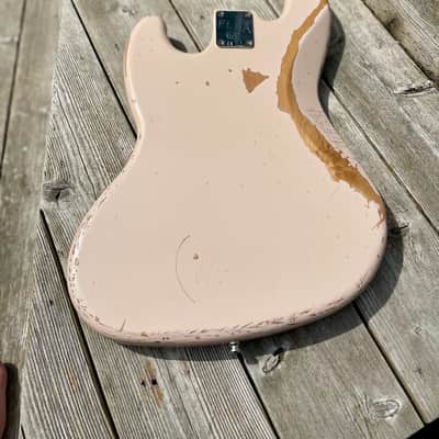 Fender Flea jazz bass body 2020 - Shell Pink image 6