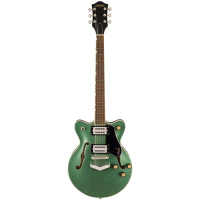 G2655 Streamliner Jr. Double-Cut Steel Olive Gretsch Guitars image 3