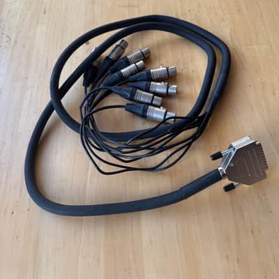 Pro Snake DB25 auf 8x XLR Female Breakout Kabel (Tascam DB25) - Black image 7