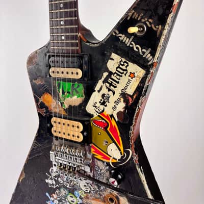 Hamer Custom Explorer 1980s 4 digit serial Orig. HSC, hang tag and era Photo! image 4