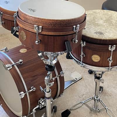 Holland Drums Muffintop Snare - Walnut image 2