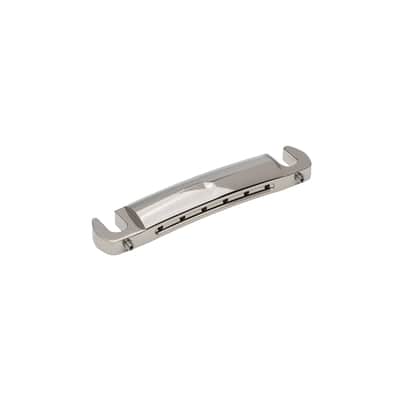 "The Savvy" - Intonated wraparound tailpiece (Polished Nickel) image 3