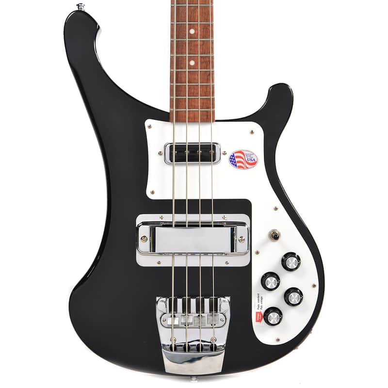 Rickenbacker Model 4003S 4-String Bass Guitar - Jetglo (Gloss Black) image 1