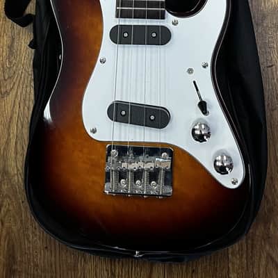 VORSON FSUK-1BTS S-STYLE ELECTRIC UKULELE TOBACCO SUNBURST (USED) image 2