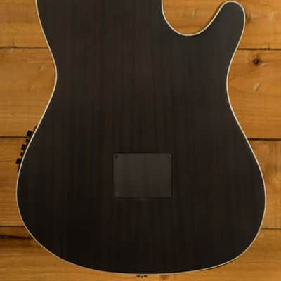 Ibanez TOD10NL Tim Henson/Polyphia Electro-Nylon - Walnut - Transparent Black Flat - Left-Handed image 2