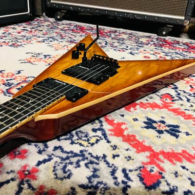 2004 B.C. Rich Exotic Pro JR V - Spalted Maple w/ SKB Flight Case image 3