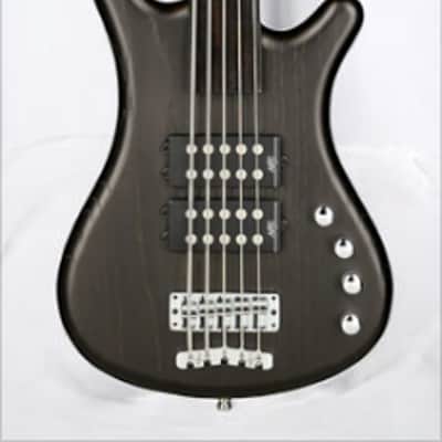 Warwick RockBass Corvette $$ | 5-String | Nirvana Black Transparent Satin | Fretless image 6