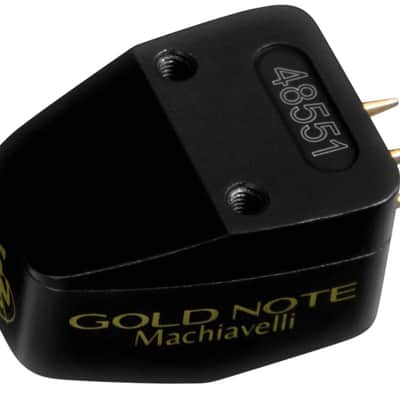 GOLD NOTE Machiavelli MkII Gold MC Cartridge - NEW! image 2