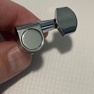 1990's Korean Era Ibanez RG & S Series Chrome Dual Pin Tuning Pegs Tuners 6 In LIne image 6
