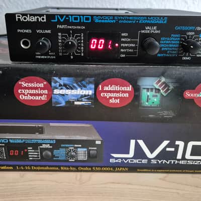 Roland JV-1010 64-Voice Synthesizer Module 1999 - 2003 - Black