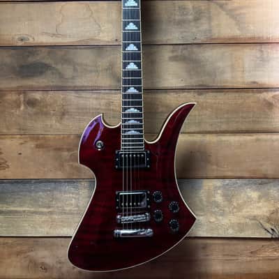 Pre-owned BC Rich Mockingbird Special X Trans Red w/bag image 6