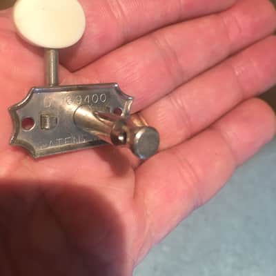 Kluson Deluxe Double Line Butterbean Tuner - 1964 1965 1966 1967 1968 TREBLE Side image 2