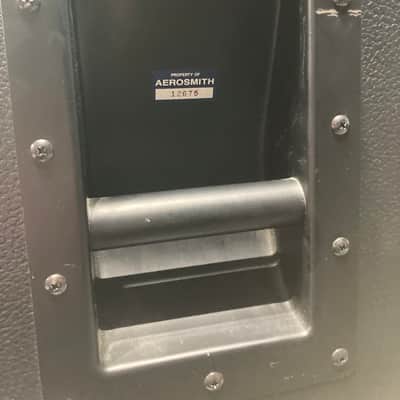 Brad Whitford's Aerosmith, Bogner 4x12 Slant Cabinet, Aerosmith Wings Logo! 2x Celestion Vintage 30s. Authenticated! (#18) image 12