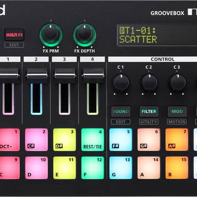 Roland MC-101 Groovebox Compact Music Production Workstation image 1