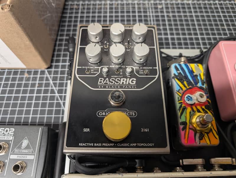 Origin Effects BASSRIG '64 Black Panel
