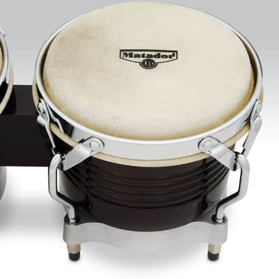 Immagine Latin Percussion LP Matador Traditional 7 1/4 - 8 5/8" Bongo Oak Dark Brown (M201) - 4