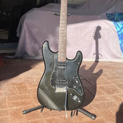 Fender Squire ‘Fat Strat’ upgraded + modded W Soft Case image 1