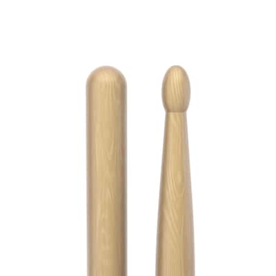 Pro-Mark TX5BW Hickory 5B Wood Tip Drum Sticks (Pair) image 3