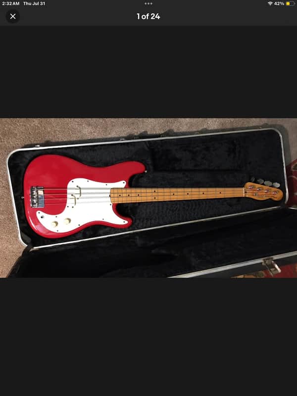 Fender Bullet Bass Deluxe (B-34) 1981 - 1983 | Reverb