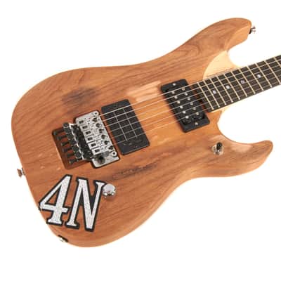 Used Washburn 4N USA Nuno Bettencourt Signature Model - Matte Natural image 7