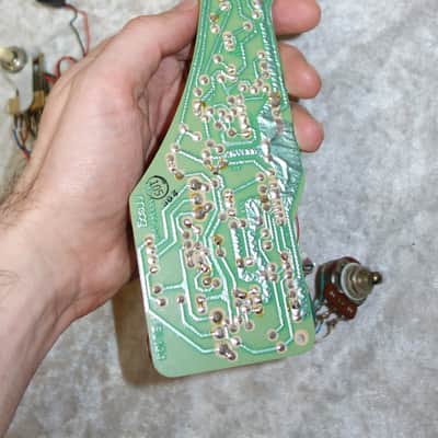 Moog active electronics circuit from a 1979 Gibson RD Artist bass guitar image 7