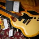 2021 Gibson Custom Shop Murphy Lab 1963 SG Special Reissue Ultra Light Aged Classic White