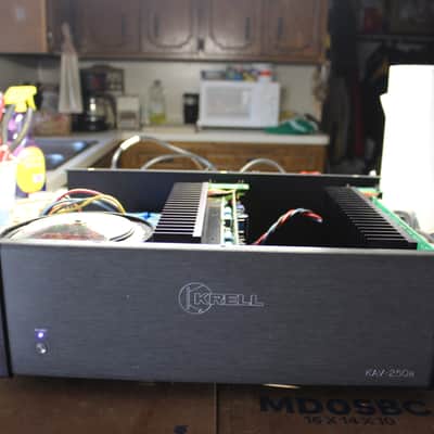 Serviced Krell KAV-250a Power Amplifier image 9