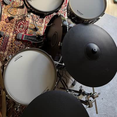 Roland VAD706 Acoustic Design Series Electronic V-Drum Kit 2021 - Present - Gloss Ebony image 6