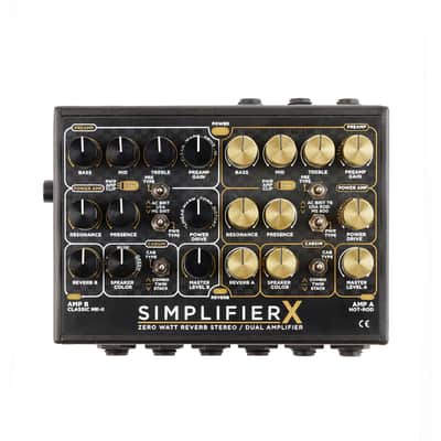 DSM & Humboldt Electronics Simplifier X Zero Watt Stereo Guitar Preamp CabSim image 5
