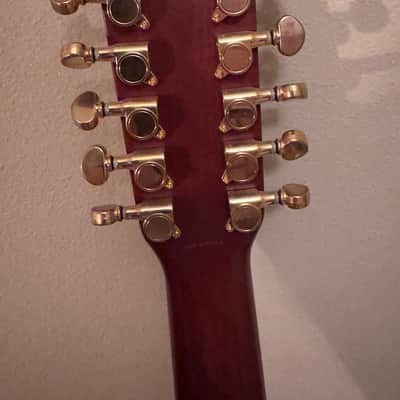 Alvarez PD80S or PD 30S/12 N 1980’s? - Great shape. Pecan color back and sides. Gold hardware. image 5
