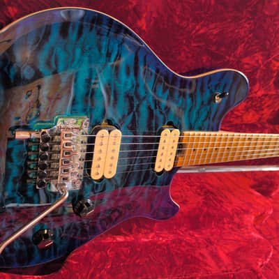 EVH Wolfgang Special 2021 - Blue Clorine Burst image 9