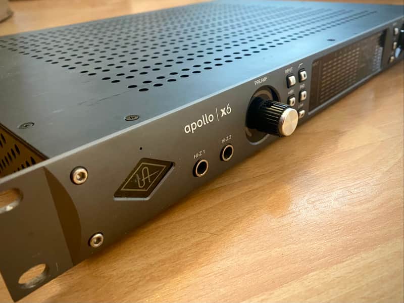 Immagine Universal Audio Apollo x6 Thunderbolt 3 Audio Interface 2018 - Present - Black - 1