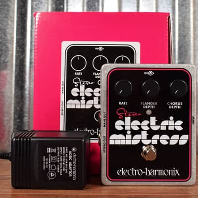 Electro-Harmonix EHX Stereo Electric Mistress Flanger Chorus Guitar Effect Pedal image 1