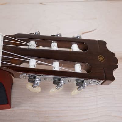 Yamaha C-150 Classical Guitar MIJ 1976 Natural Solid Spruce Top Vintage Made in Japan w/ Hard Case image 5